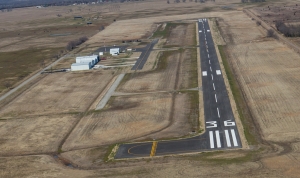 Commerce Municipal Airport after upgrades were completed.