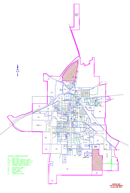 City of Commerce - CITY MAP