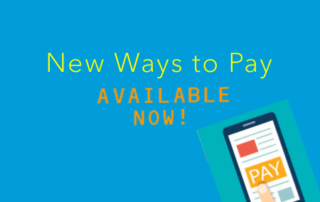new ways to pay | Available now!